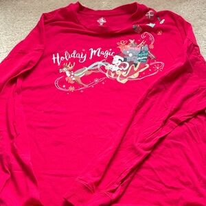 Disney Holiday Magic Red Shirt